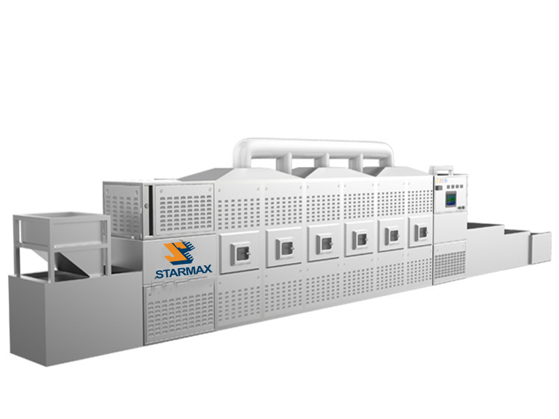 Industrial Microwave Salt Sodium Chloride Chili Food Additives Power Sauces Sterilization Drying Machine